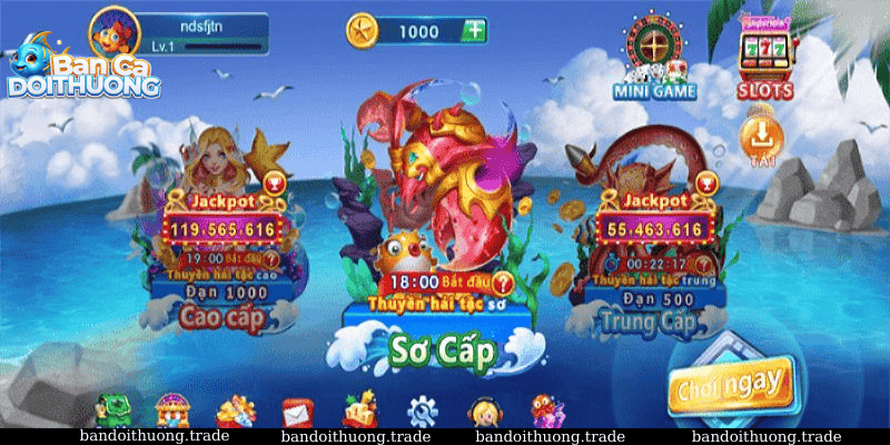 Giao diện cài đặt bảo mật tài khoản trong cổng game bắn cá H5