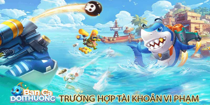 Tài khoản vi phạm sẽ bị xử lý